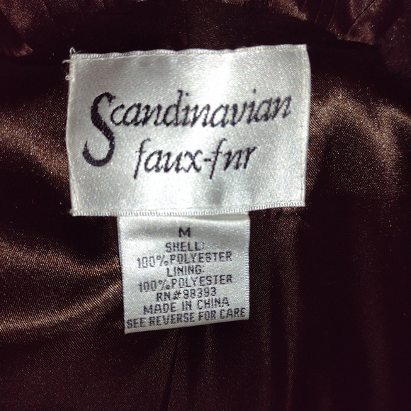 Scandinavian Faux Fur Leopard Print Jacket Sizes Med - Picture 4 of 5